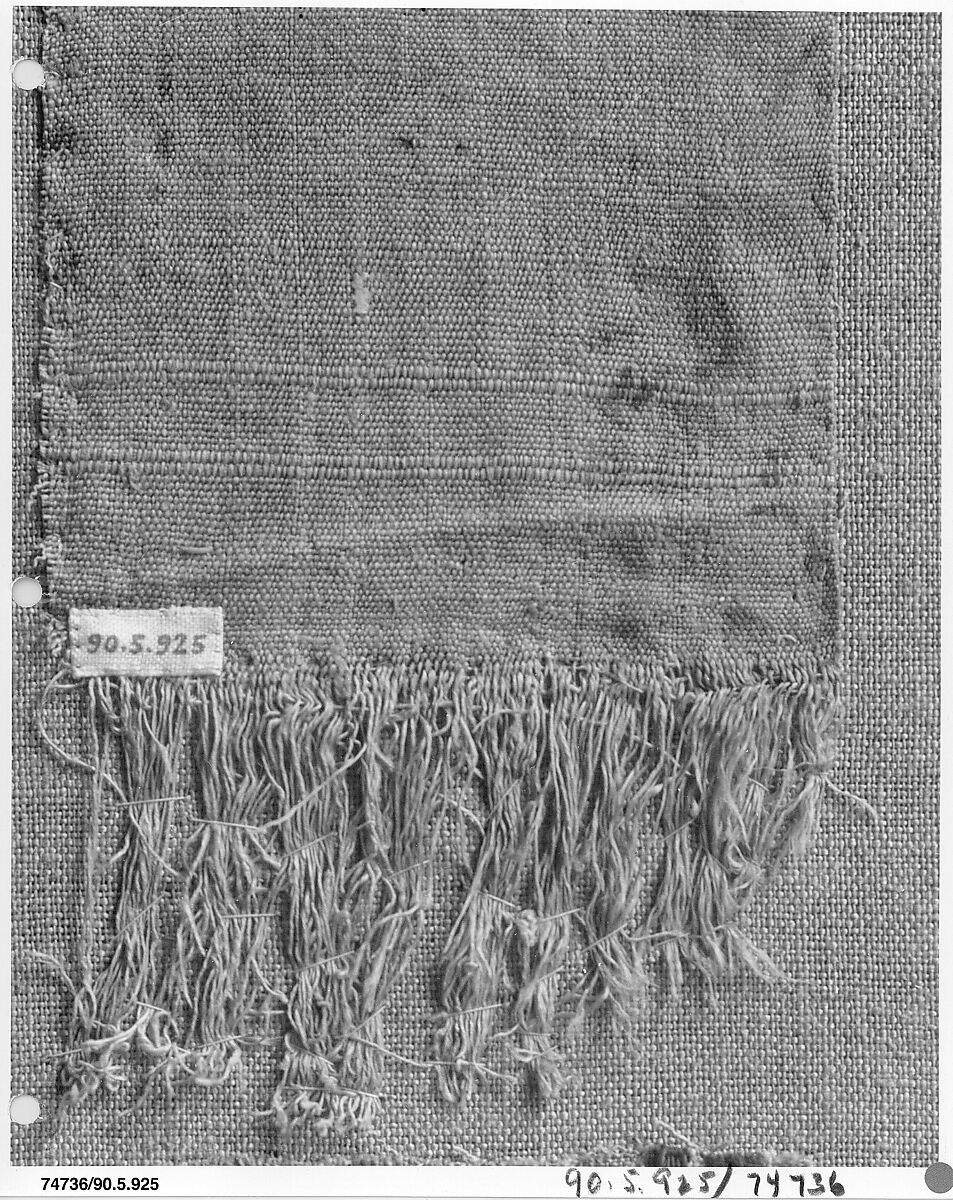 Textile Fragment, Linen 