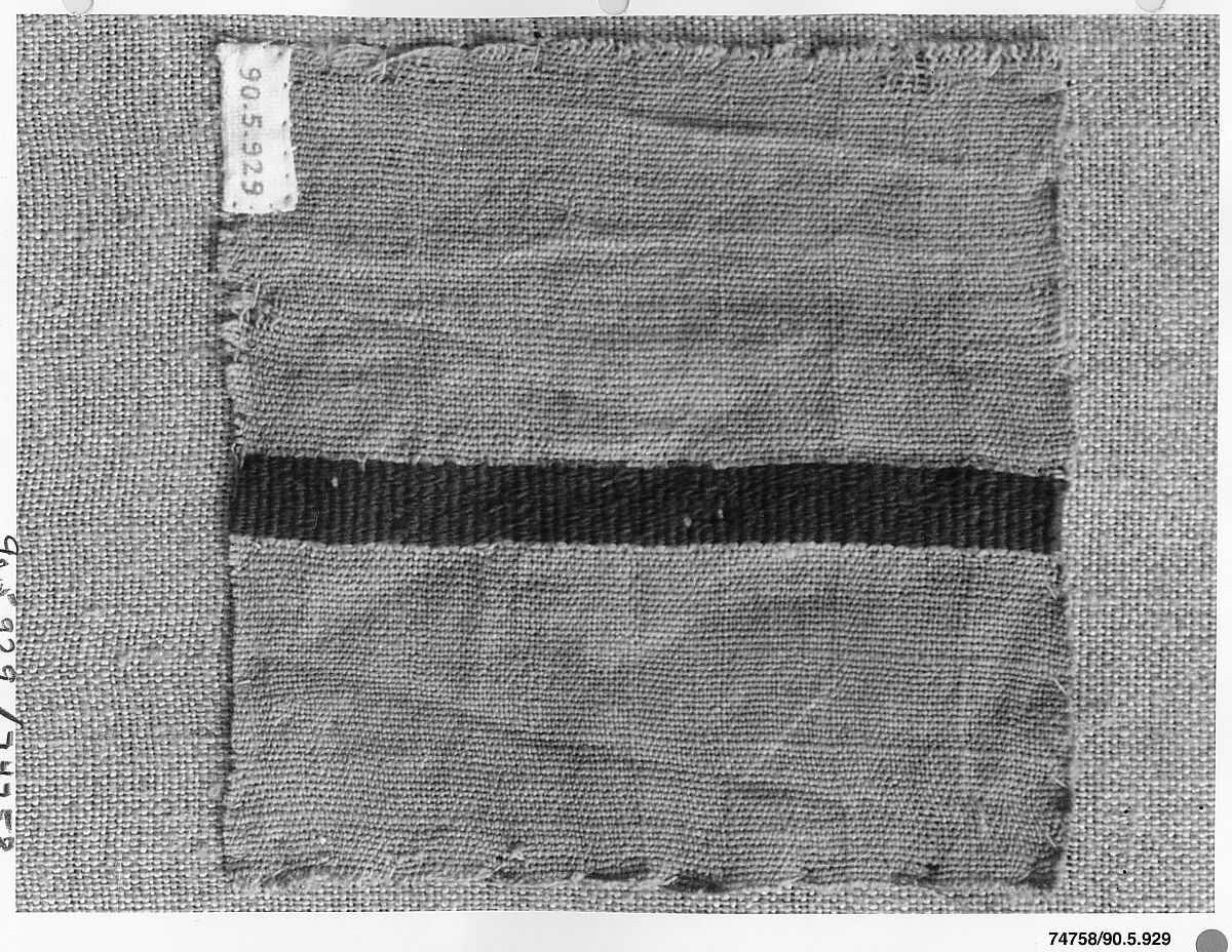 Textile Fragment, Linen, wool 