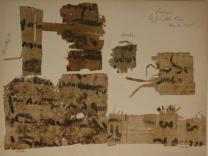 Papyrus Fragments