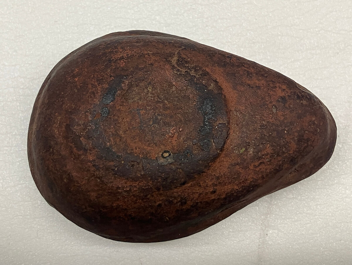 Lamp, Earthenware; molded