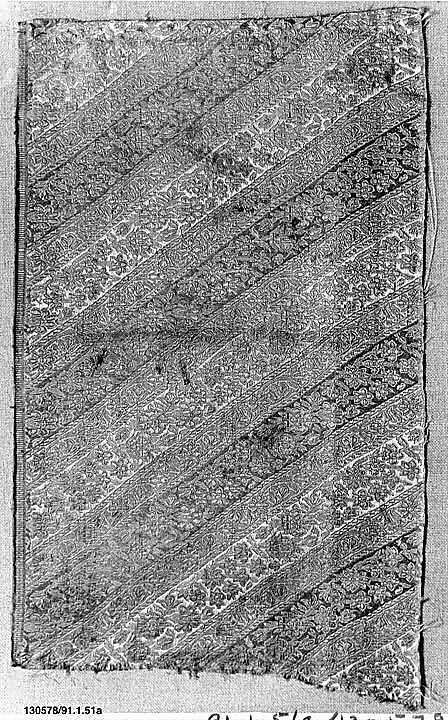 Fragment of Woman's Trousering, Silk