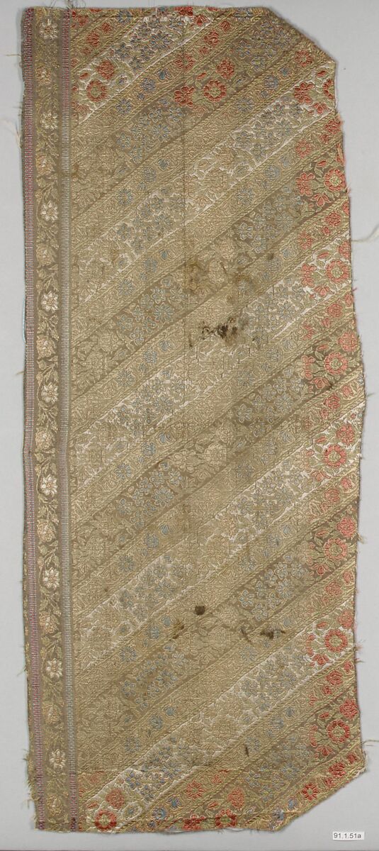 Fragment of Woman's Trousering, Silk 
