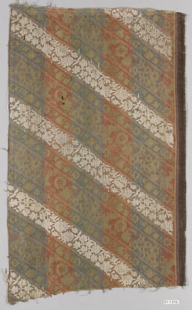 Fragment of Woman's Trousering, Silk