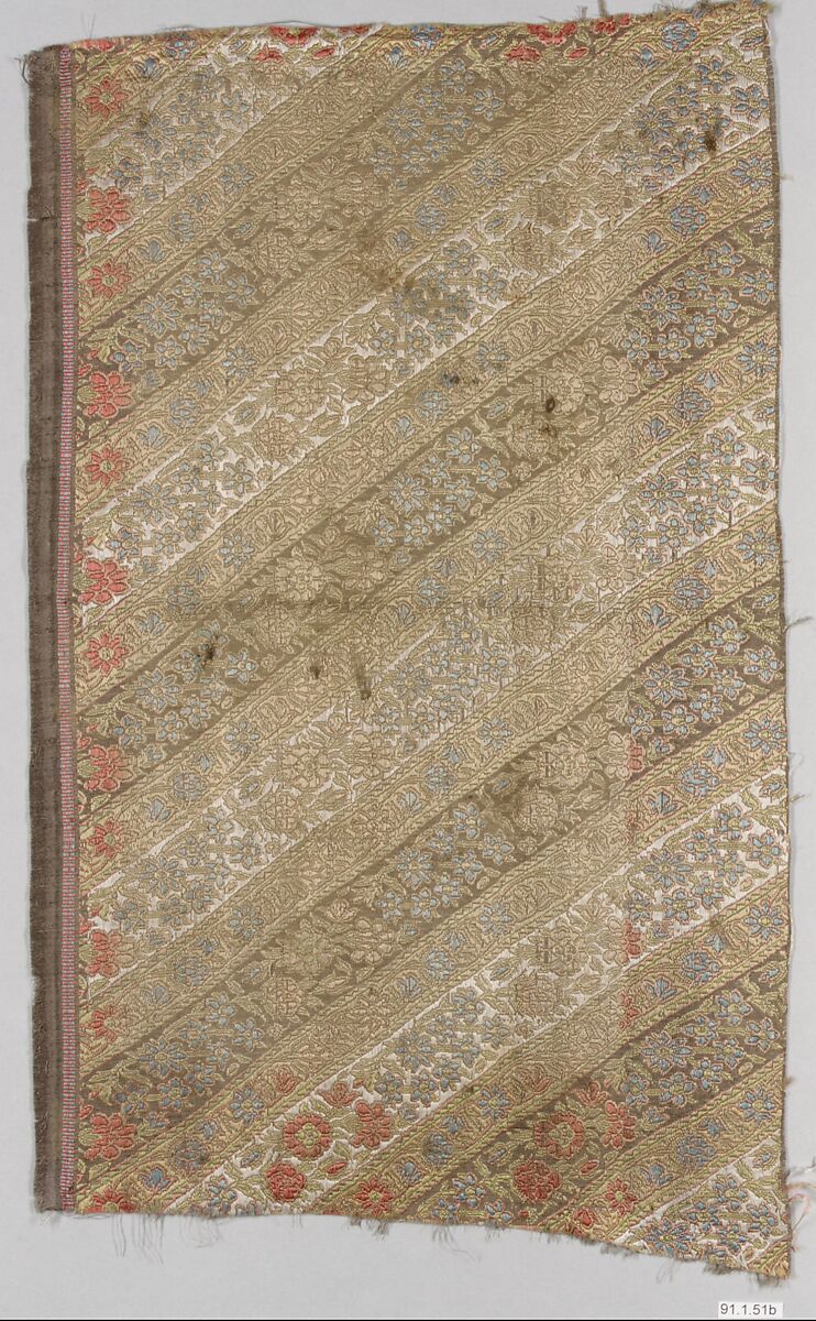 Fragment of Woman's Trousering, Silk 