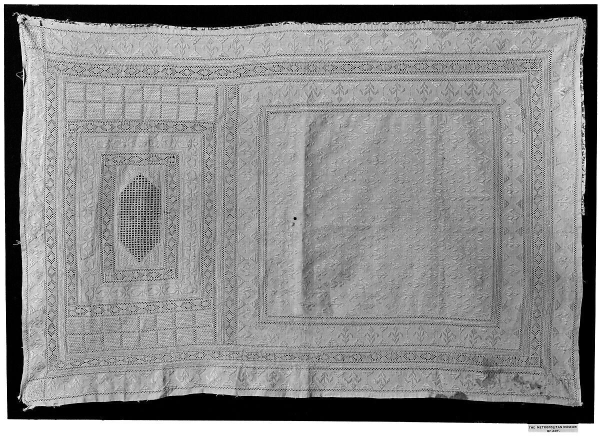 Veil, Silk on linen