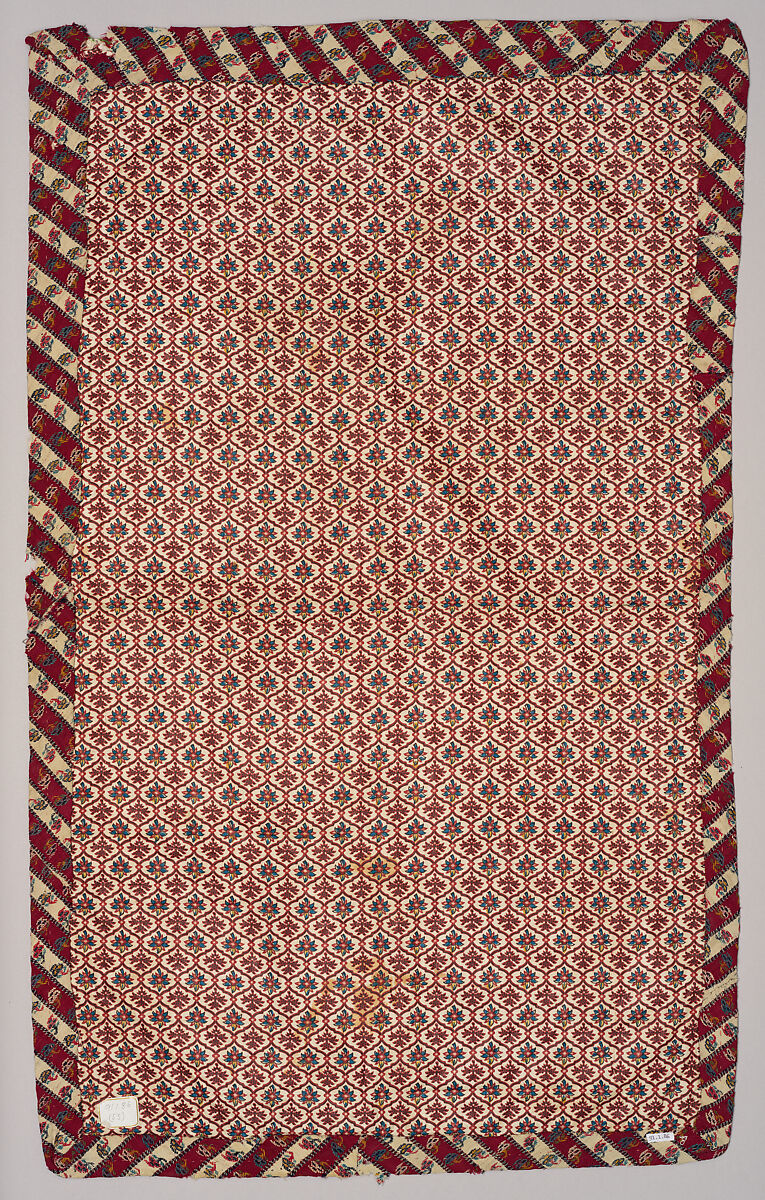 Hanging, Silk on linen
