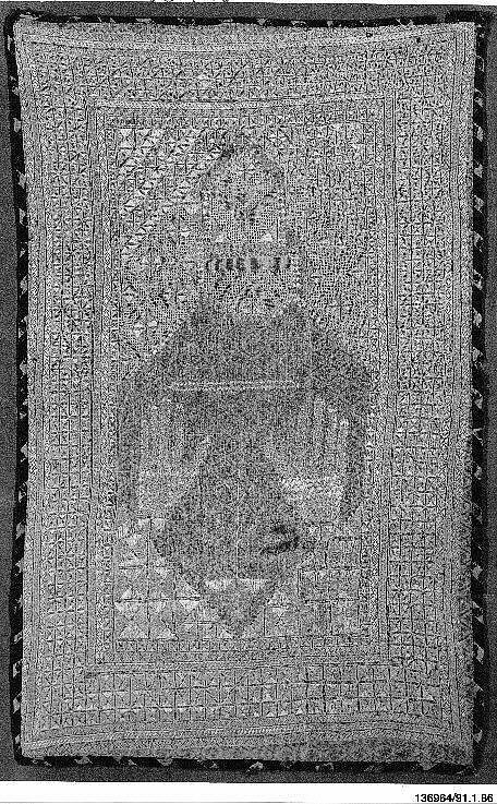 Hanging, Silk on linen