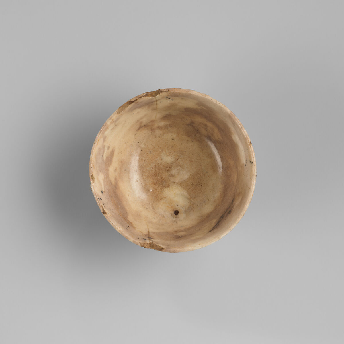 Cup, Stonepaste; painted and glazed