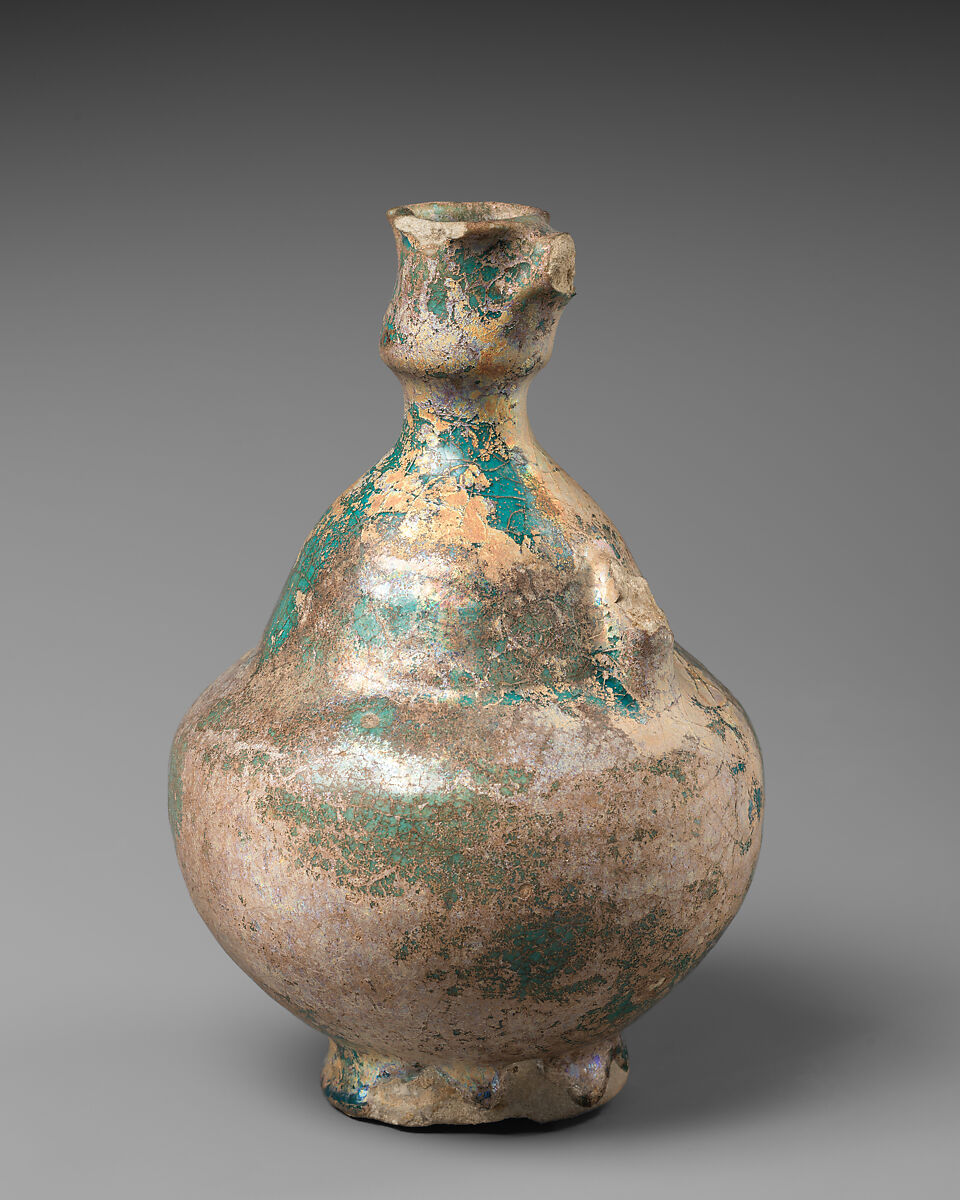 Jar, Stonepaste; glazed
