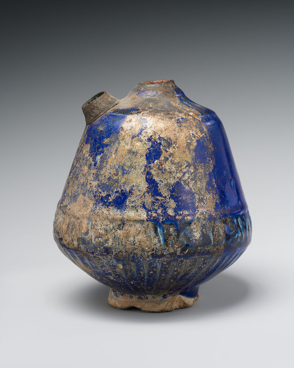 Ewer, Stonepaste; glazed
