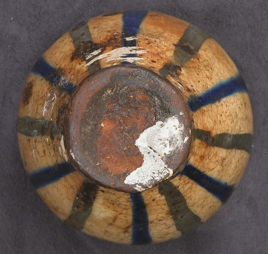 Vase, Stonepaste; painted and glazed