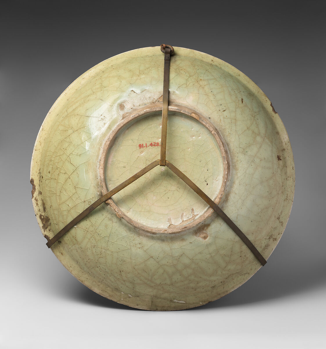 Bowl, Stonepaste; glazed