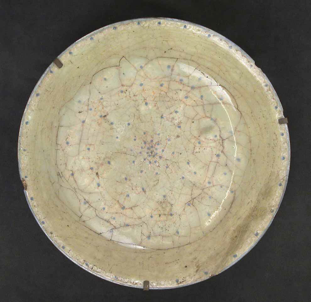 Bowl, Stonepaste; glazed
