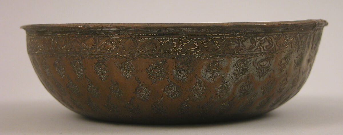 Bowl, Copper; tinned