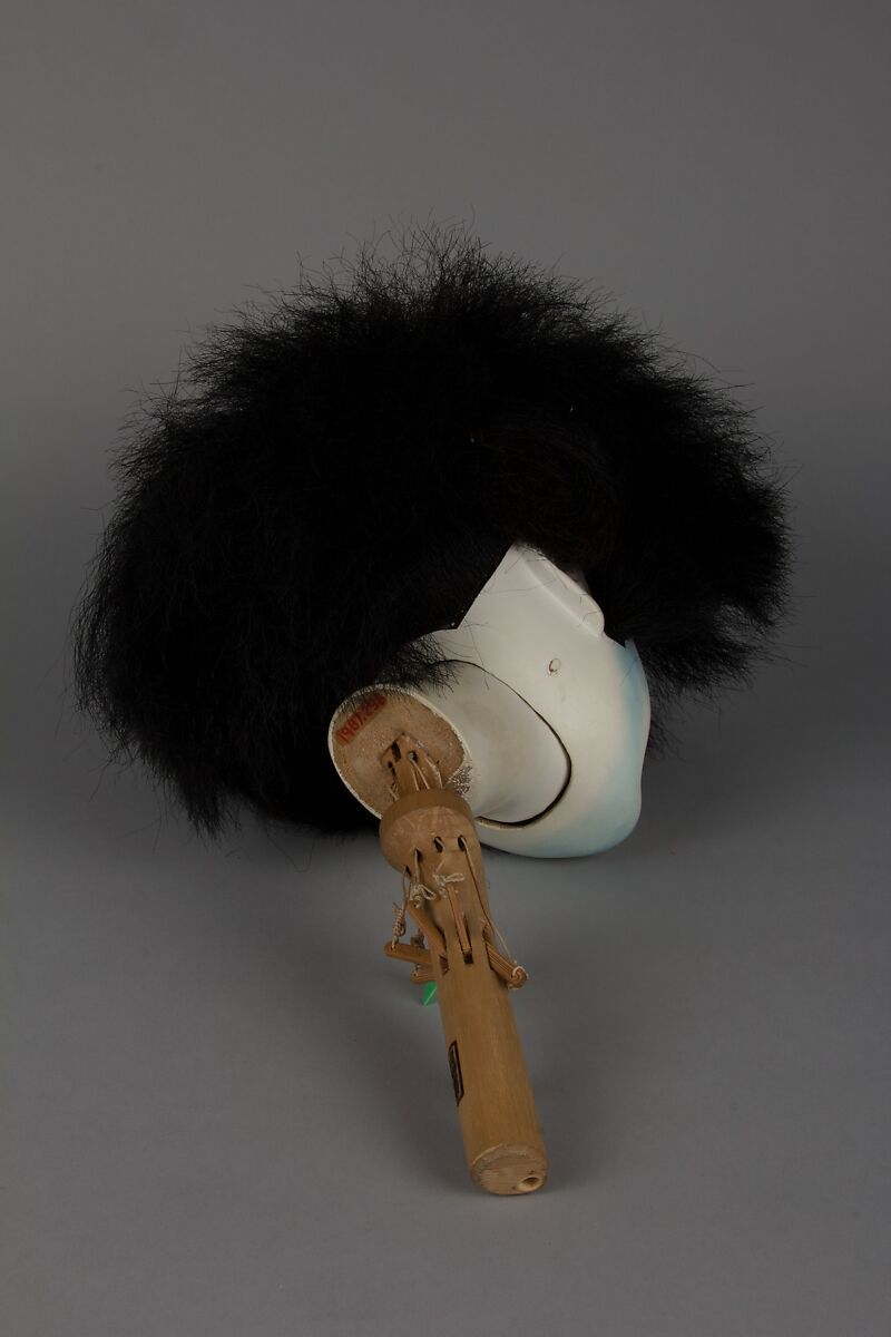 Bunraku Puppet Head for Young Male Role, Painted wood, Japan