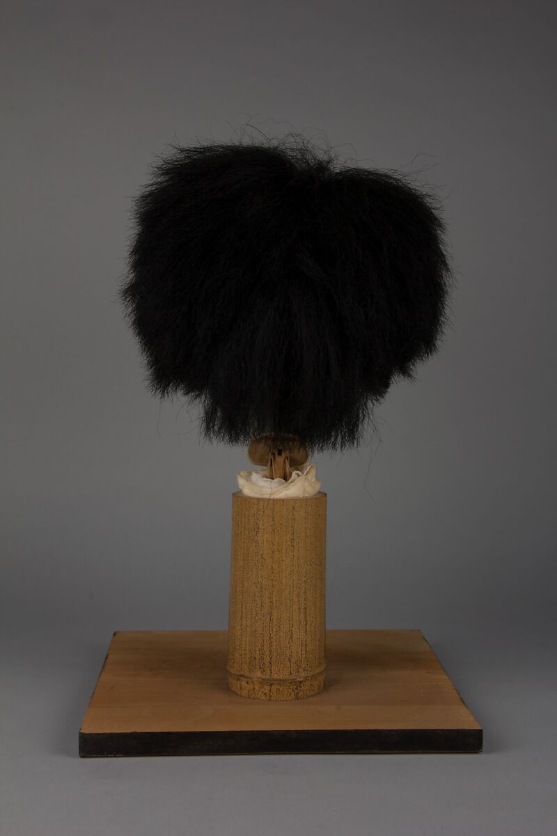 Bunraku Puppet Head for Young Male Role, Painted wood, Japan