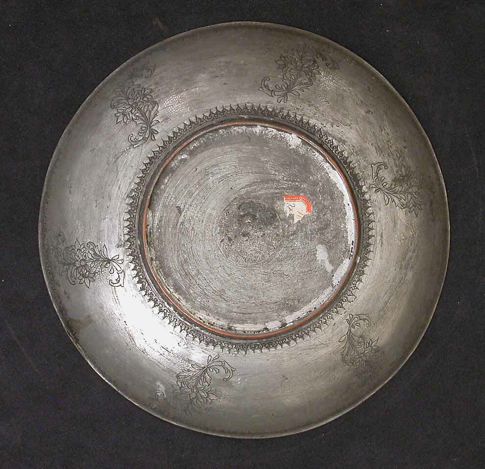 Dish, Copper; tinned