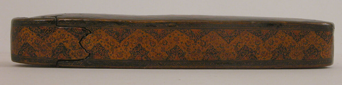 Pen Box (Qalamdan), Papier-maché; painted and lacquered