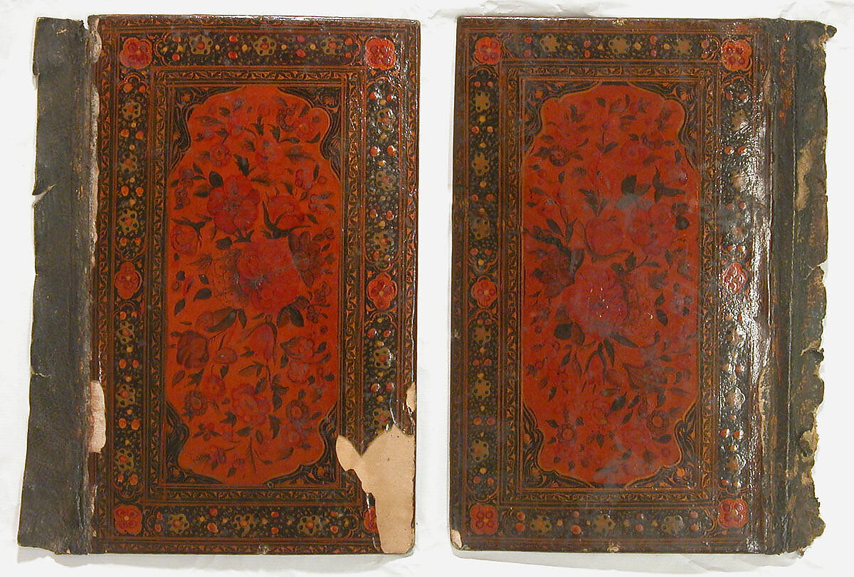 Bookbinding (Jild-i kitab), Pasteboard; painted and lacquered 