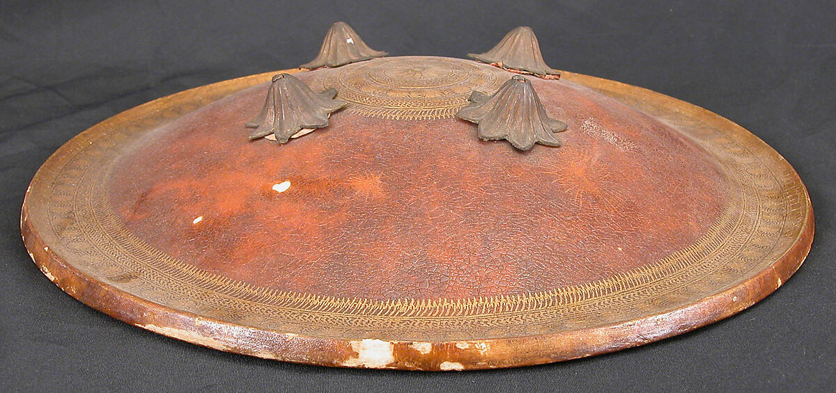 Shield, Hide, copper, or bronze