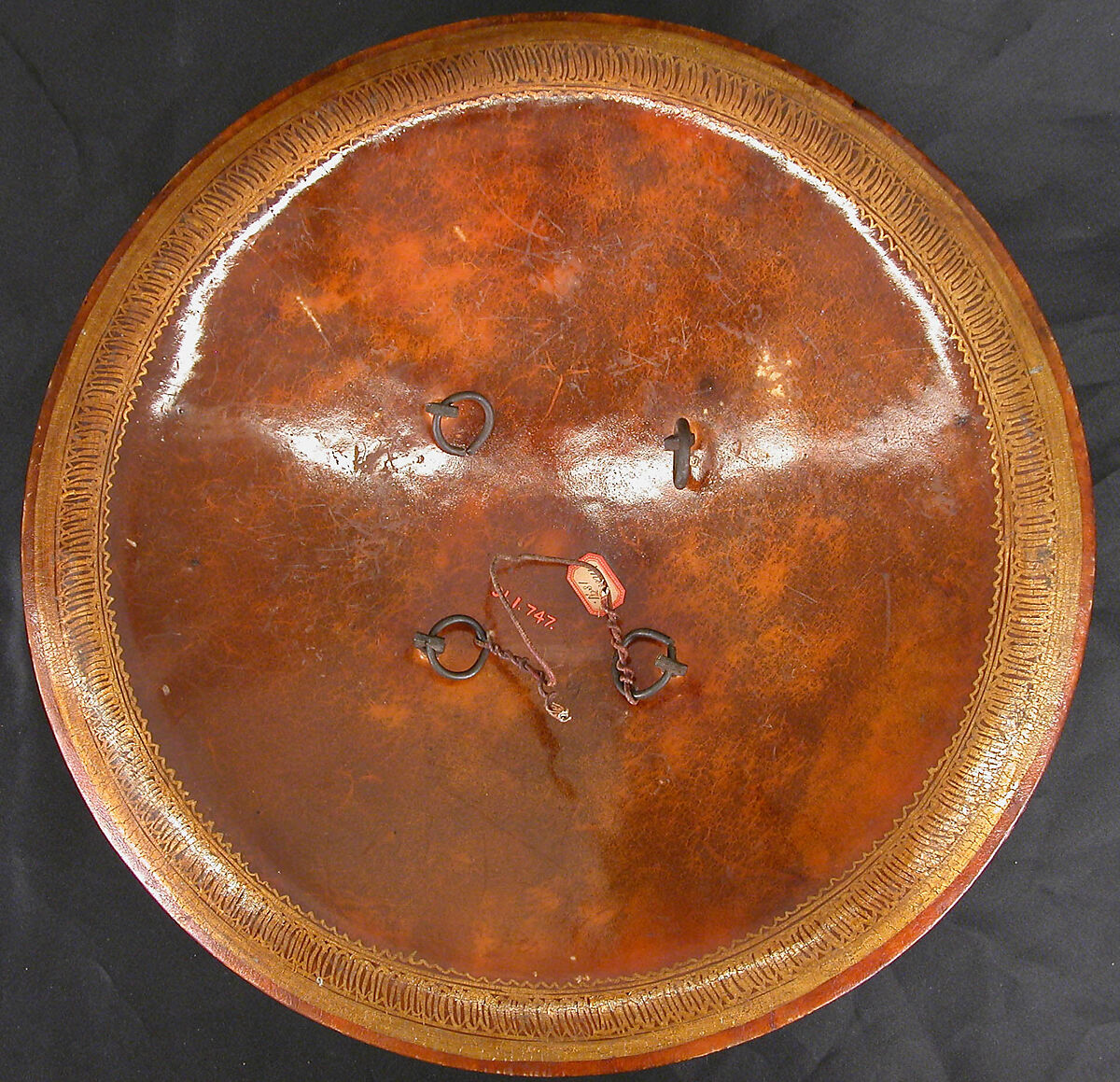 Shield, Hide, copper, or bronze