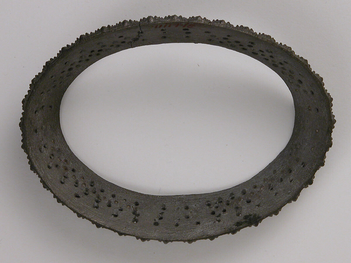 Anklet, Silver or electroplated iron