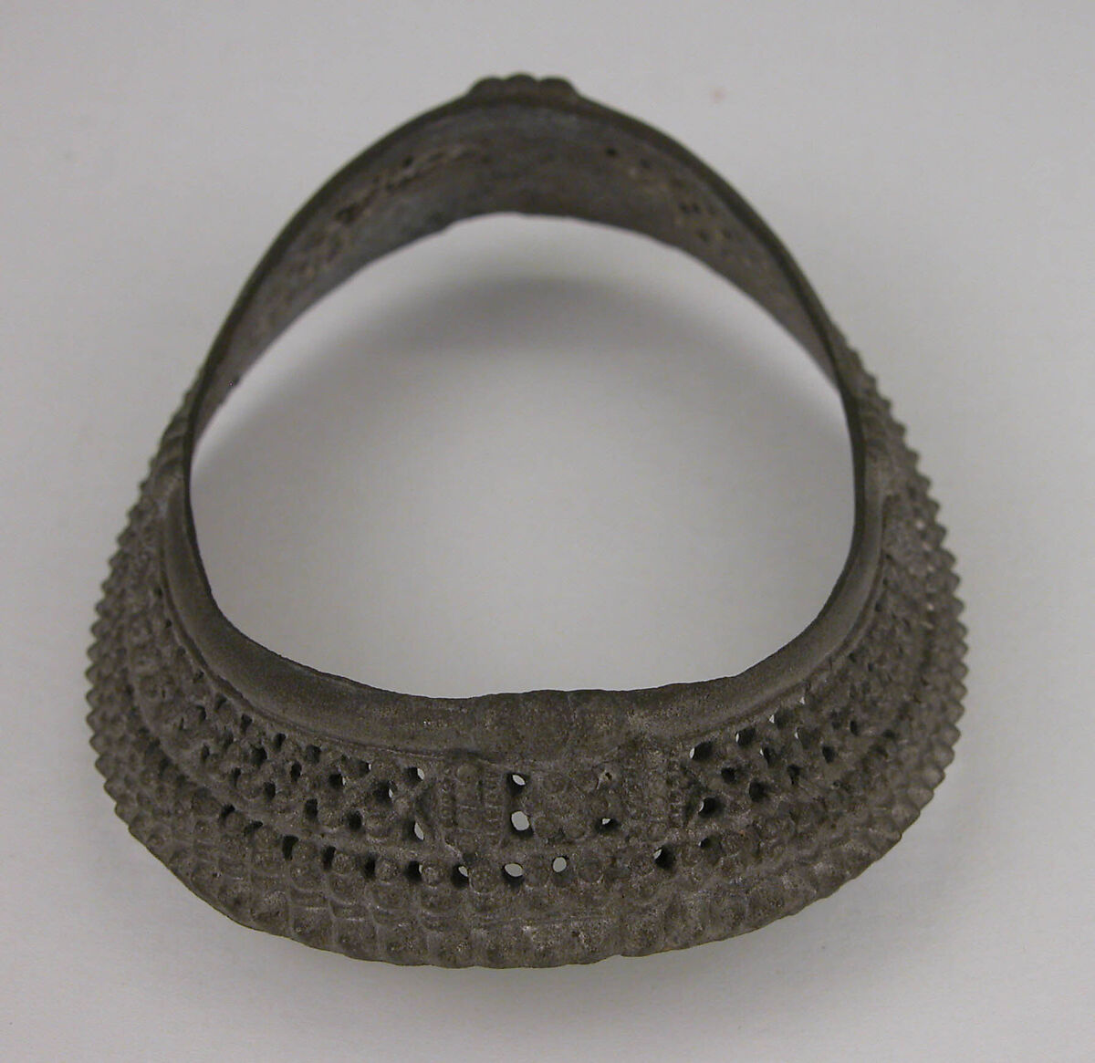Anklet, Silver or iron electroplated