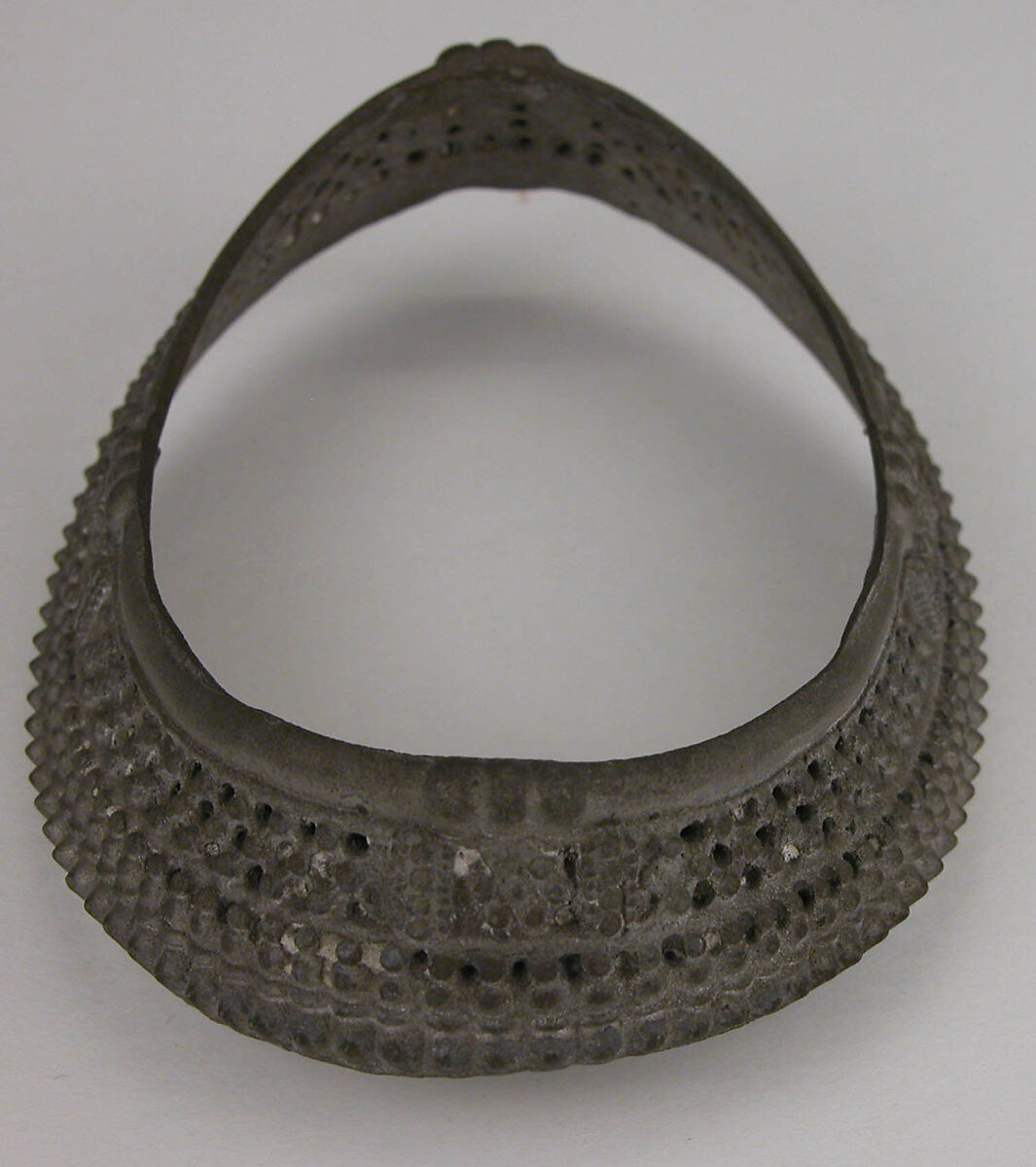 Anklet, Silver or iron electroplated