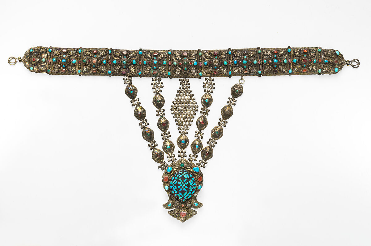 Necklace, Silver gilt 