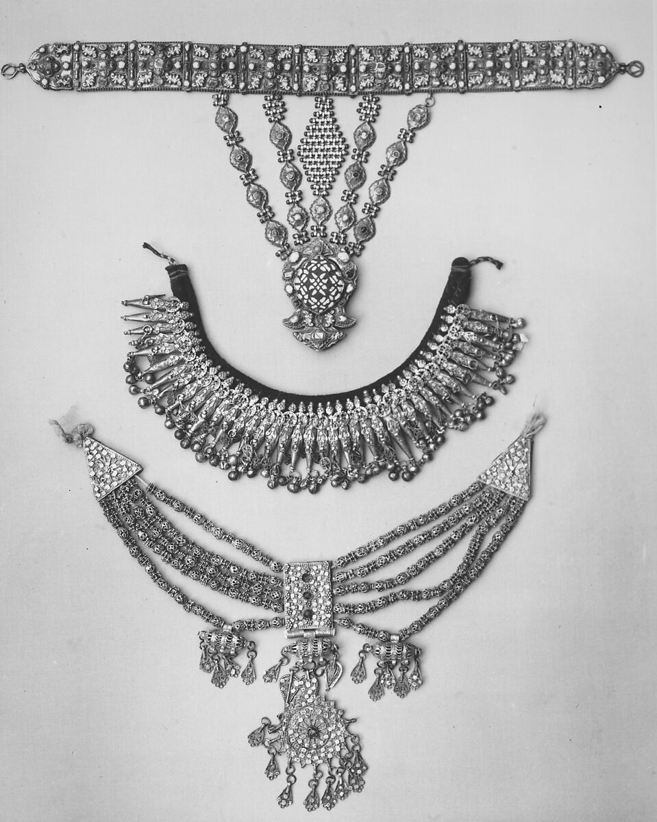 Necklace, Silver gilt