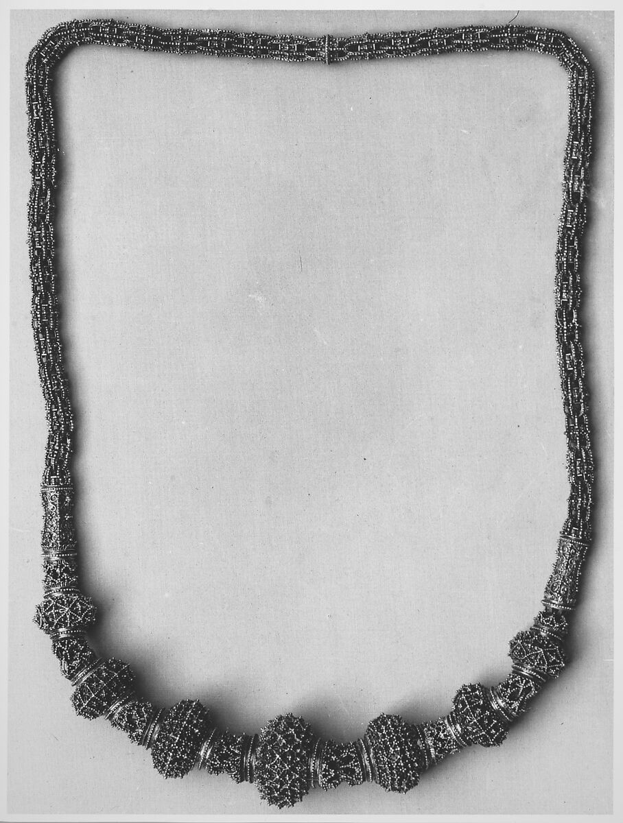 Necklace, Silver gilt