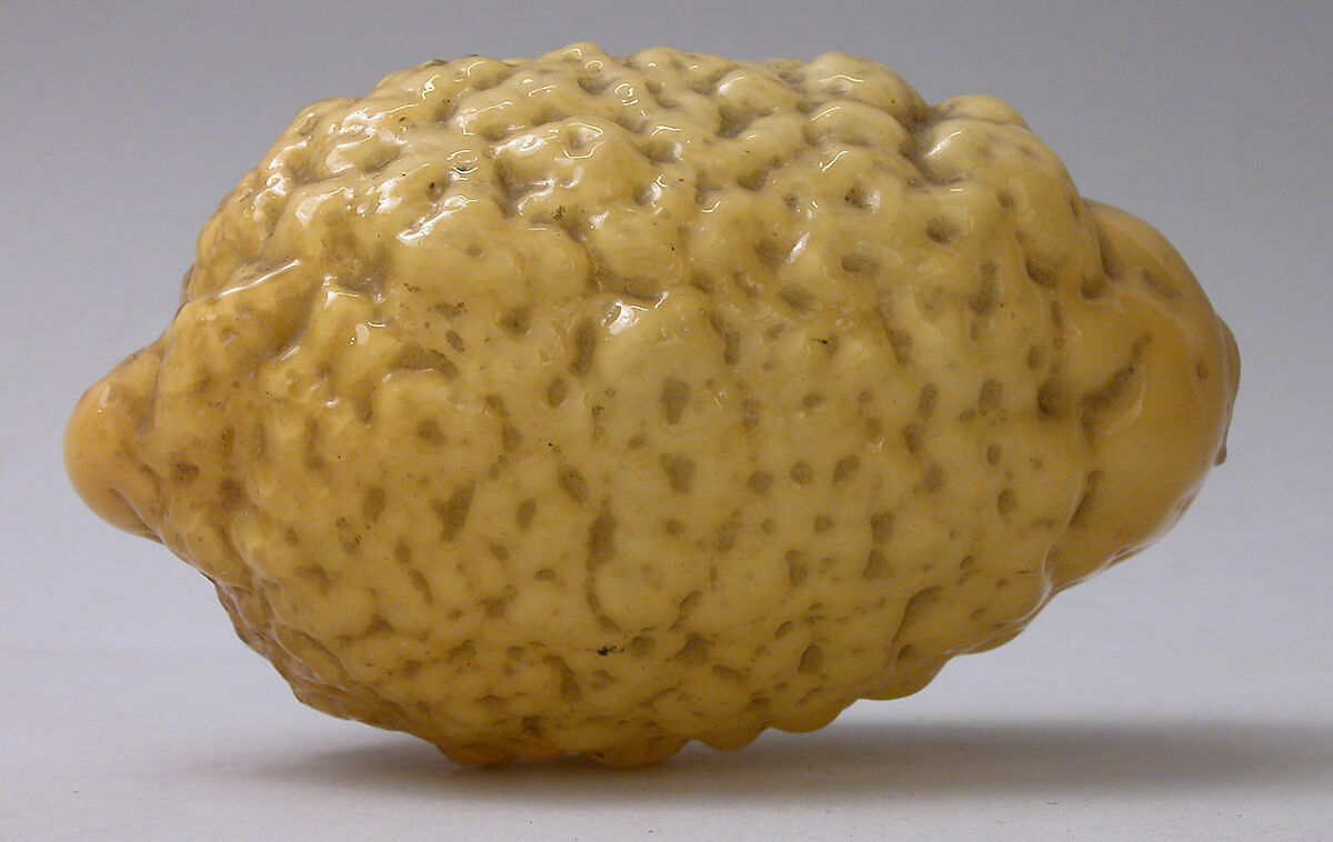 Citron, Glass; mold blown