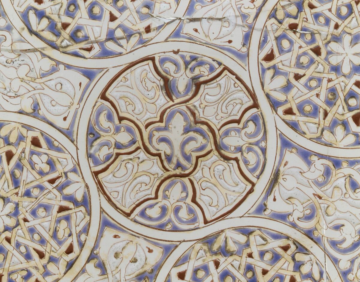 Plate, Glass; free blown, enameled and gilded; tooled on the pontil