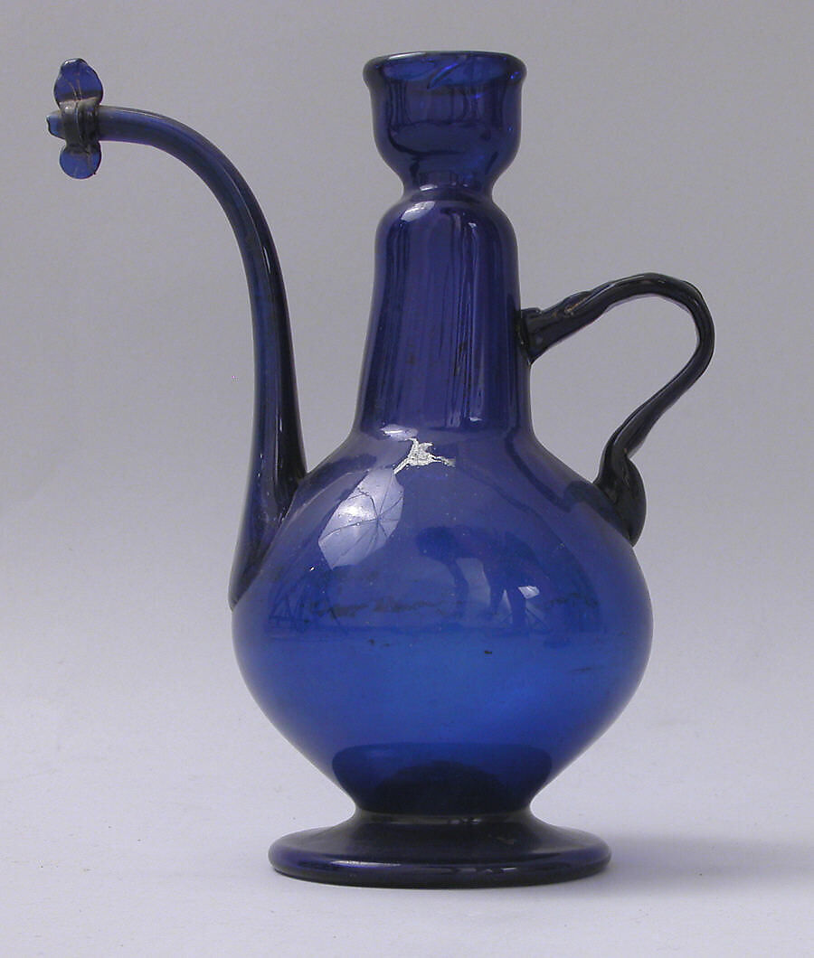 Ewer, Applied glass 