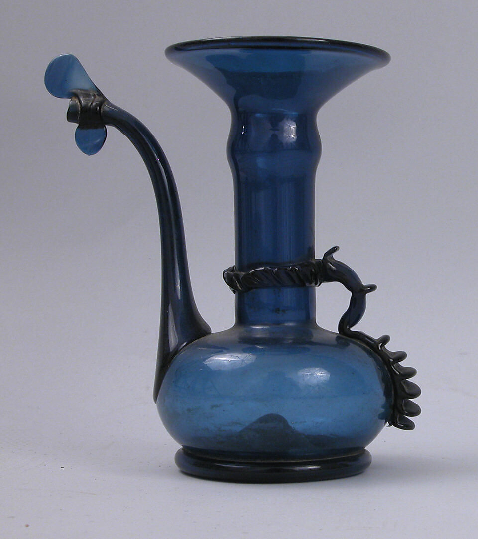 Ewer, Applied glass 