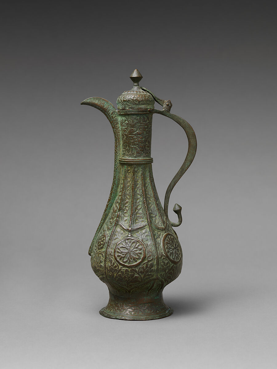 Coffee Pot, Copper, with chasing 