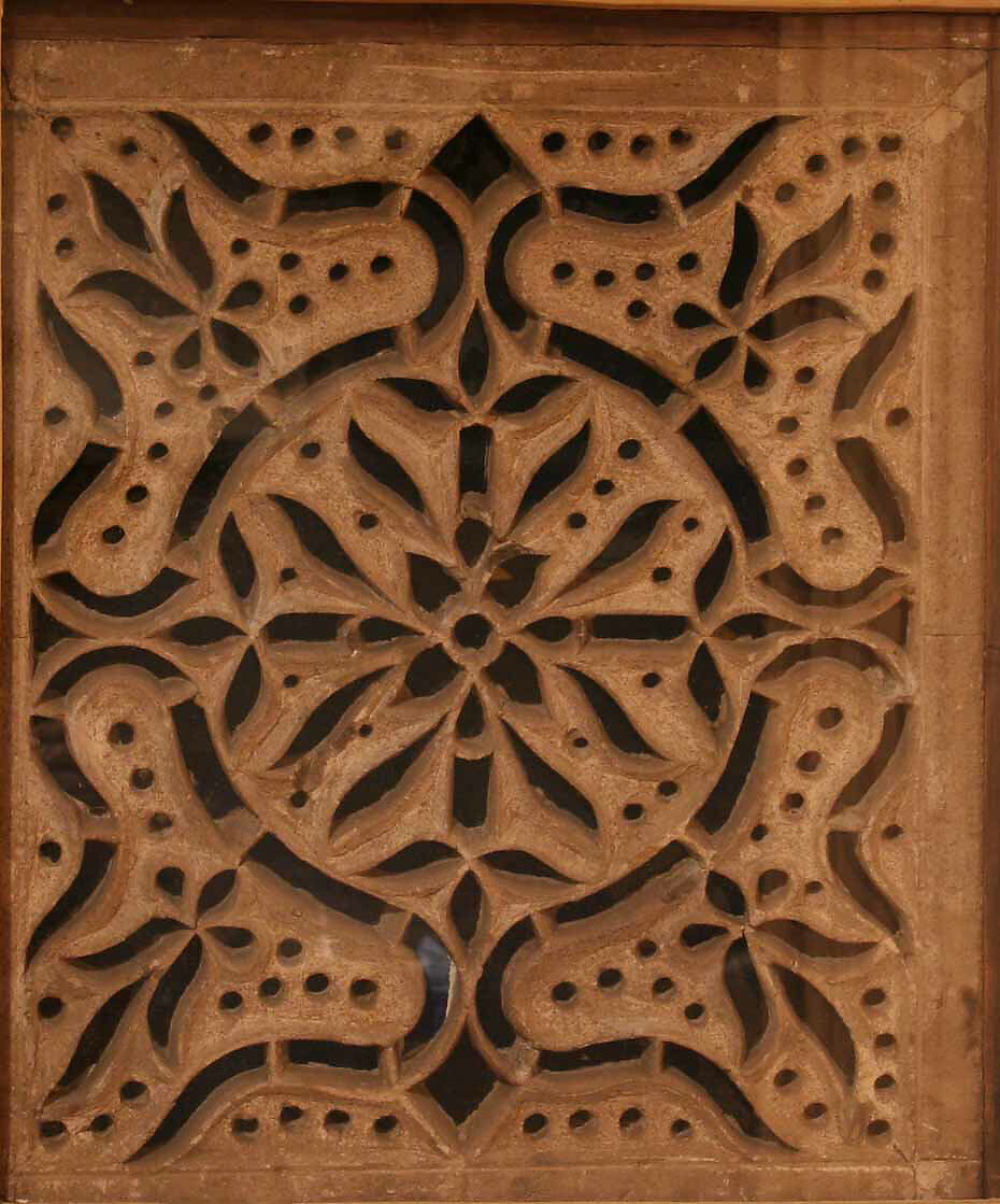 Window, Gypsum, stained glass