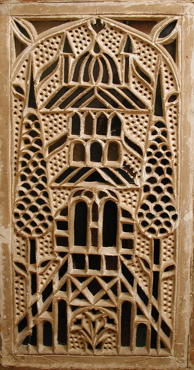 Window, Gypsum, stained glass