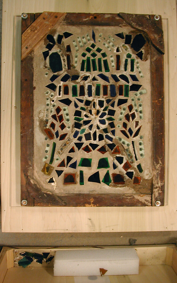 Window, Gypsum, stained glass