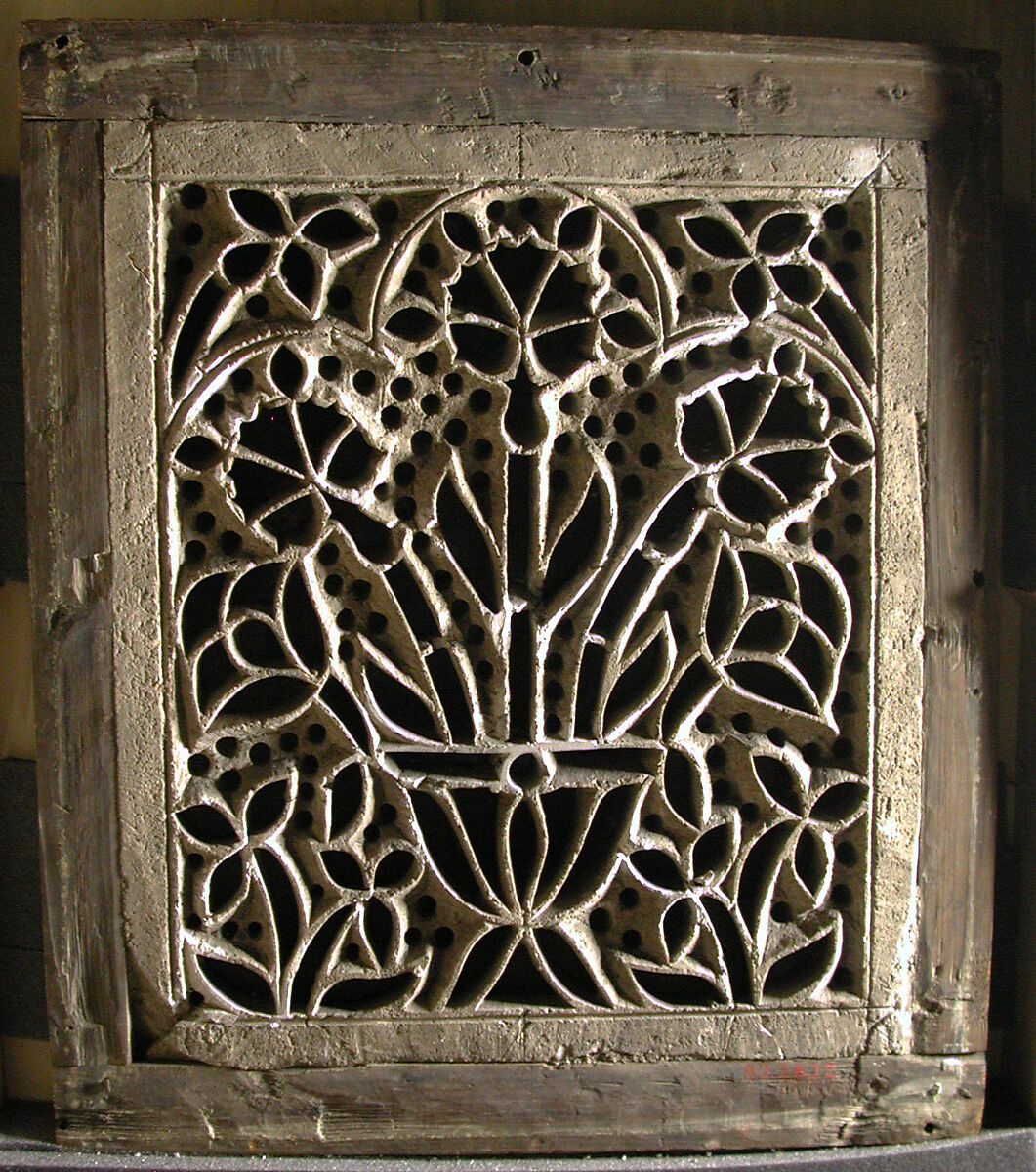 Window, Gypsum, stained glass