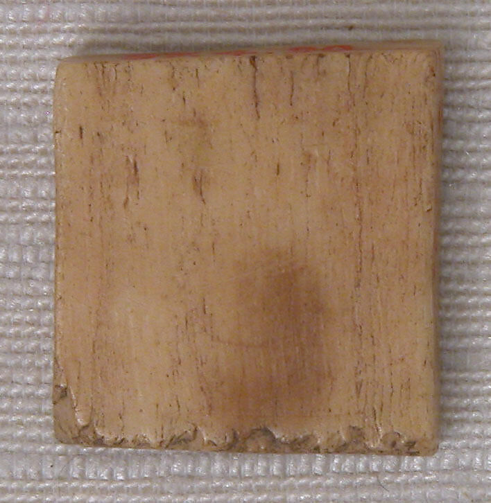 Counter, Bone; carved and incised