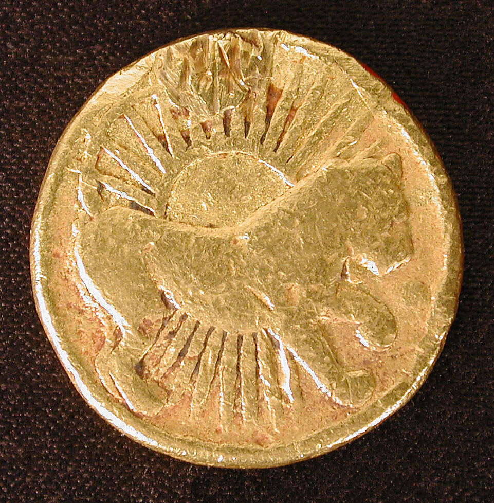 Coin with Sign of Leo, Gold