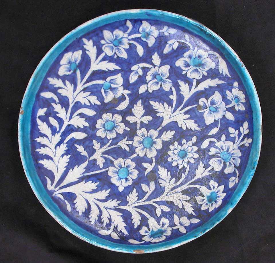 Dish, Earthenware; glazed 