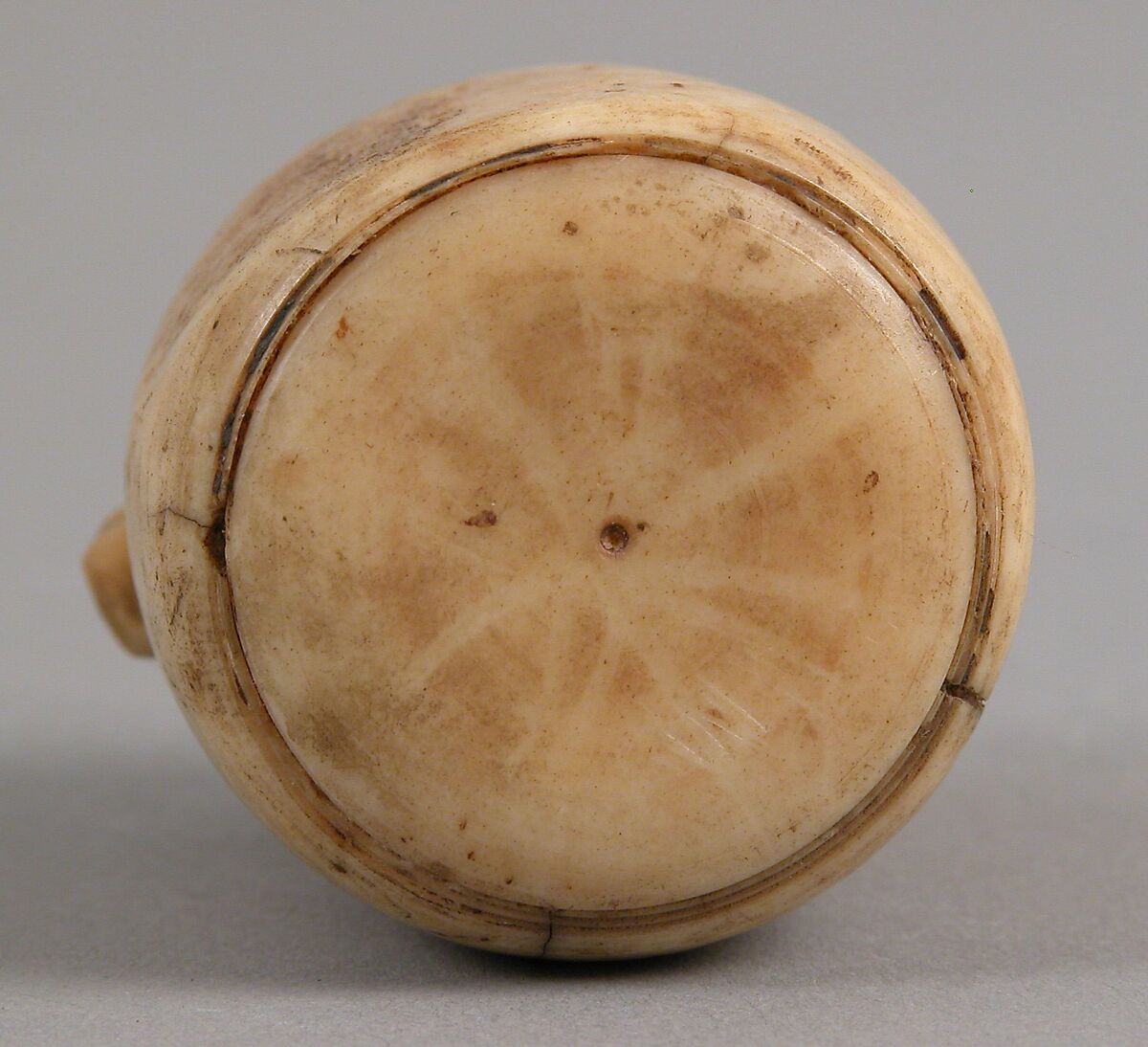 Toilet Vase, Ivory or bone