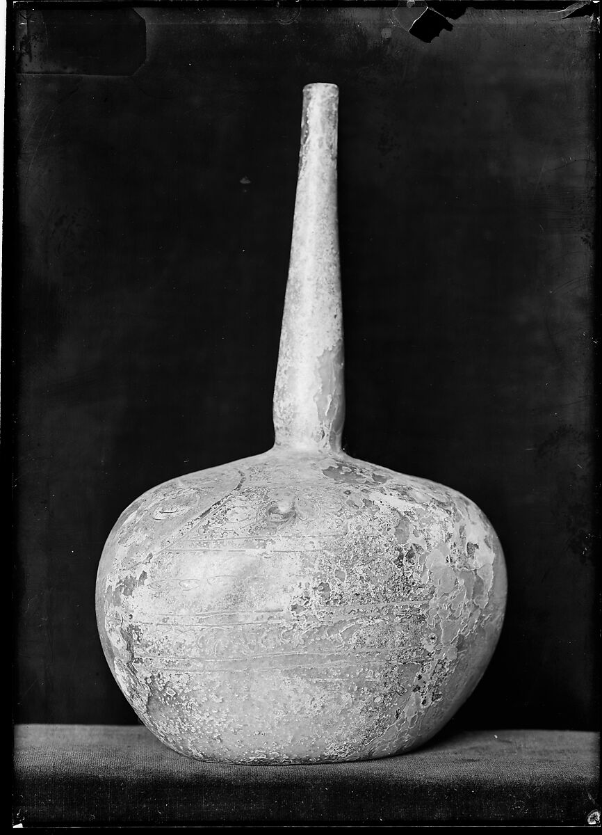 Perfume Sprinkler [Qumqum] with Birds, Glass; blown, enameled, and gilded