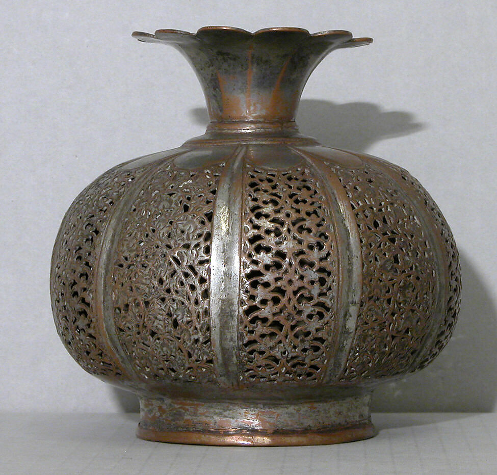 Vase, Copper; tinned 