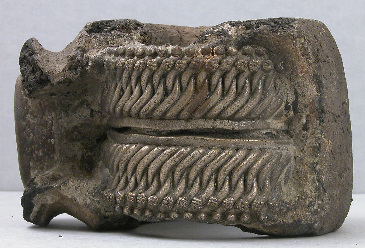 Mold for Jewelry, Clay, heavy white metal