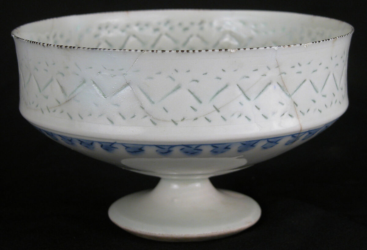 Dish, Semi-porcelanous ware 