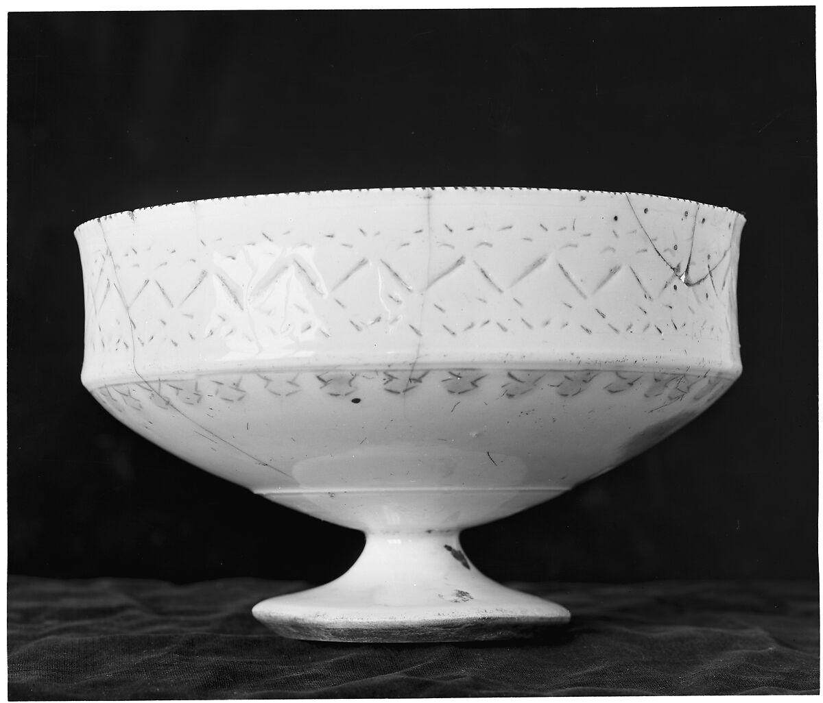 Dish, Semi-porcelanous ware
