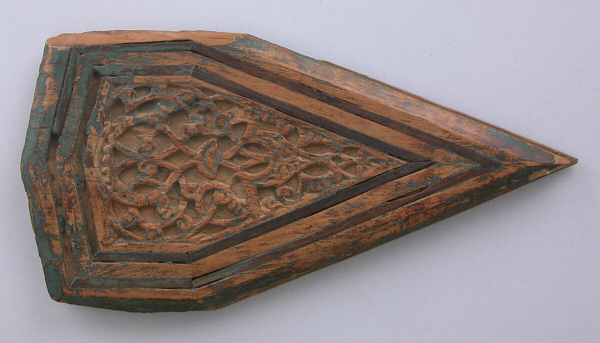 Panel, Wood; carved 